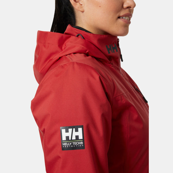 WOMEN'S CREW HOODED MIDLAYER SAILING JACKET 2.0