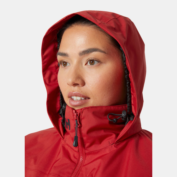WOMEN'S CREW HOODED MIDLAYER SAILING JACKET 2.0