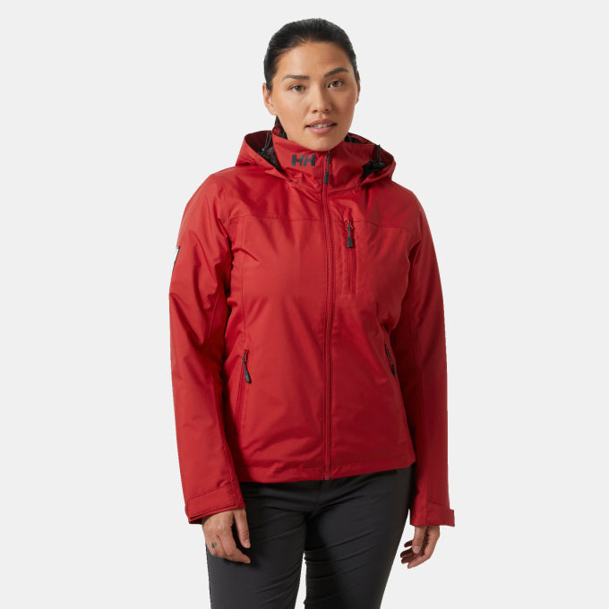 WOMEN'S CREW HOODED MIDLAYER SAILING JACKET 2.0