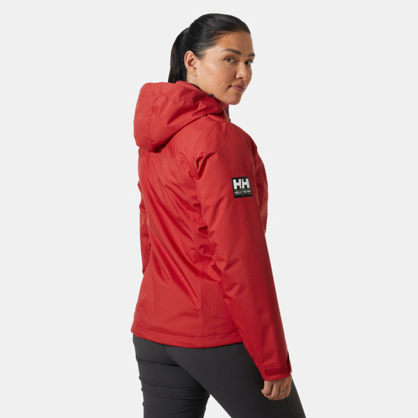 WOMEN'S CREW HOODED MIDLAYER SAILING JACKET 2.0