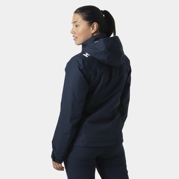 WOMEN'S CREW HOODED MIDLAYER SAILING JACKET 2.0