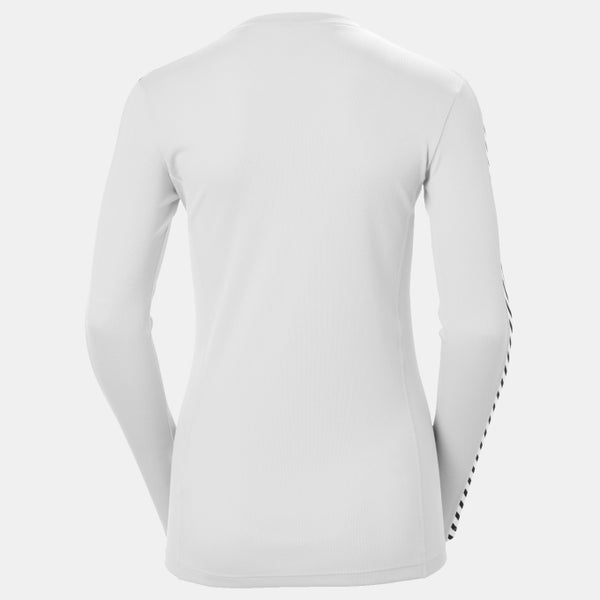 WOMEN'S HH LIFA® LIGHTWEIGHT STRIPE LONGSLEEVE CREW BASE LAYER