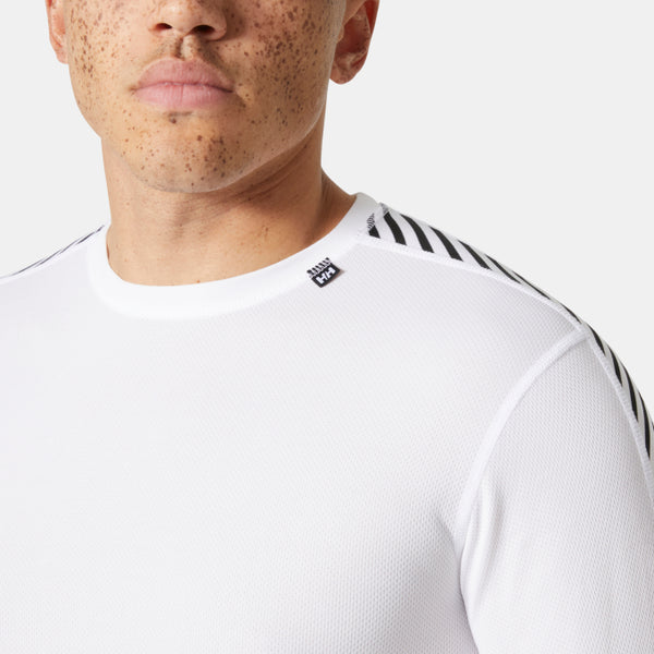 MEN'S HH LIFA® LIGHTWEIGHT STRIPE LONGSLEEVE CREW BASE LAYER