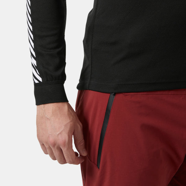 MEN'S HH LIFA® LIGHTWEIGHT STRIPE LONGSLEEVE CREW BASE LAYER