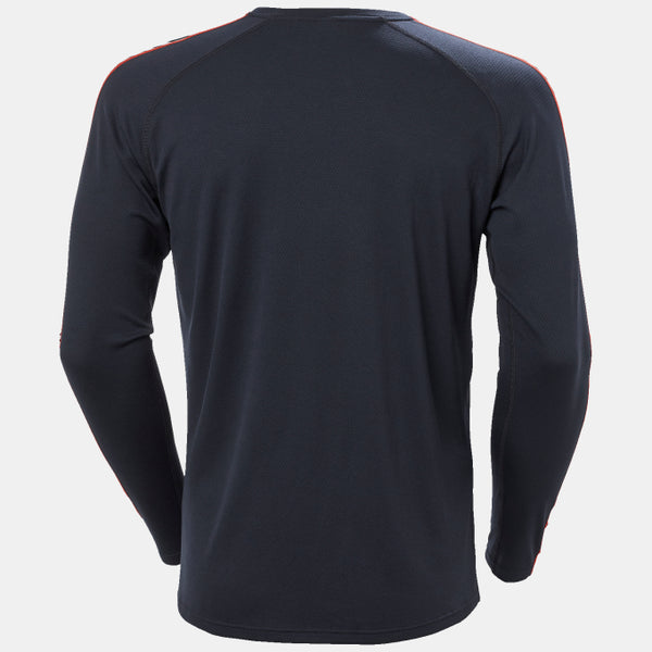 MEN'S LIFA® ACTIVE STRIPE CREW BASE LAYER