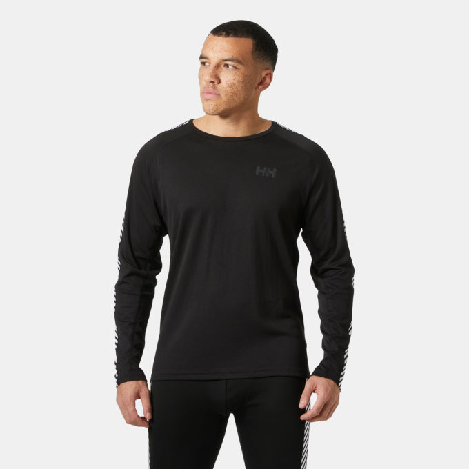 MEN'S LIFA® ACTIVE STRIPE CREW BASE LAYER