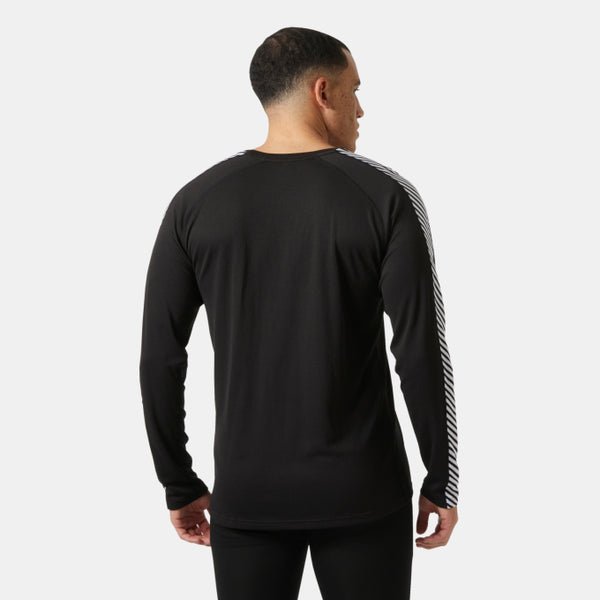 MEN'S LIFA® ACTIVE STRIPE CREW BASE LAYER
