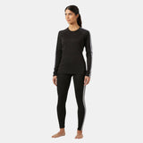 WOMEN'S LIFA® ACTIVE STRIPE CREW BASE LAYER