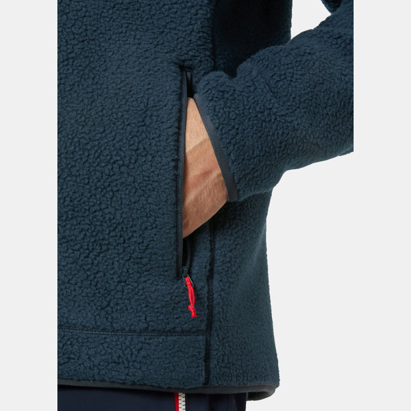 MEN'S PANORAMA PILE BLOCK FLEECE JACKET
