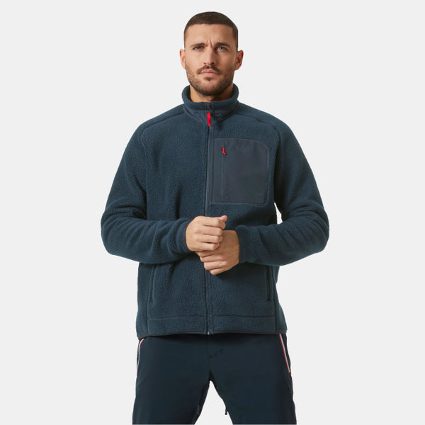 MEN'S PANORAMA PILE BLOCK FLEECE JACKET