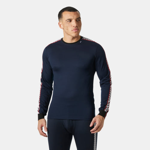 MEN'S HH LIFA® LIGHTWEIGHT STRIPE LONGSLEEVE CREW BASE LAYER