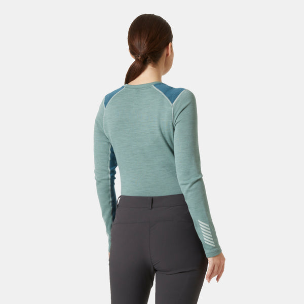 WOMEN'S LIFA® MERINO MIDWEIGHT 2-IN-1 CREW BASE LAYER