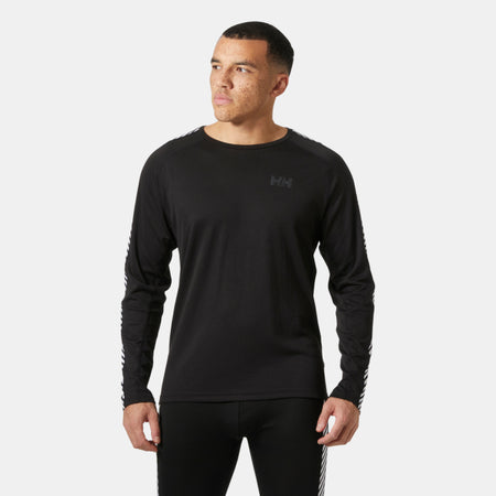 MEN'S LIFA® ACTIVE STRIPE CREW BASE LAYER