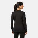 WOMEN'S LIFA® ACTIVE STRIPE CREW BASE LAYER