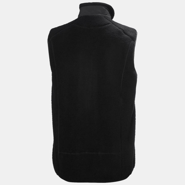 UNISEX PANORAMA PILE BLOCK FLEECE VEST