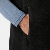 UNISEX PANORAMA PILE BLOCK FLEECE VEST