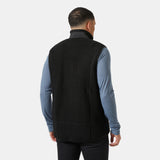 UNISEX PANORAMA PILE BLOCK FLEECE VEST