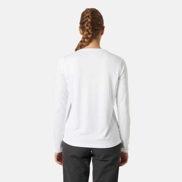 WOMEN'S HH TECHNICAL QUICK-DRY LONGSLEEVE CREW SHIRT 2.0