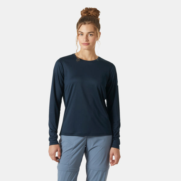 WOMEN'S HH TECHNICAL QUICK-DRY LONGSLEEVE CREW SHIRT 2.0