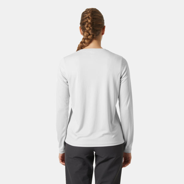 WOMEN'S HH TECHNICAL QUICK-DRY LONGSLEEVE CREW SHIRT 2.0