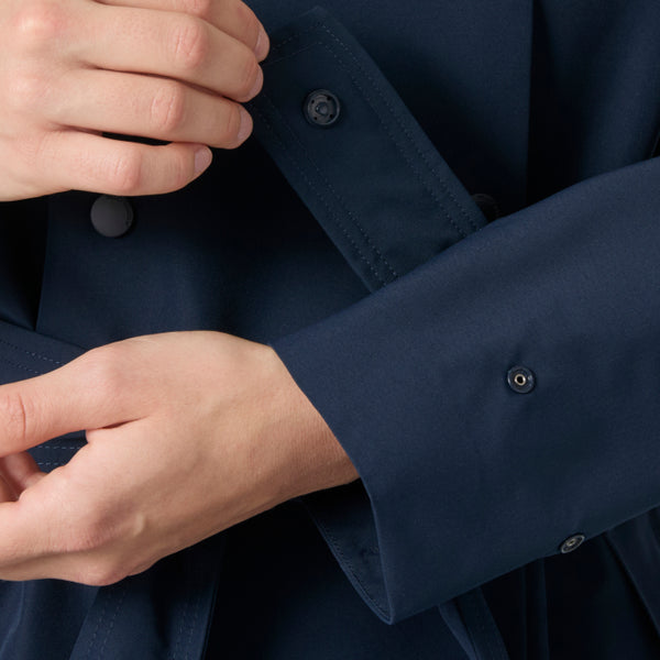 W AVENUE LONG TRENCH COAT
