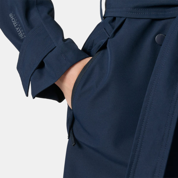 W AVENUE LONG TRENCH COAT