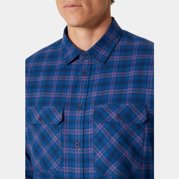 MEN'S LOKKA ORGANIC FLANNEL LS SHIRT