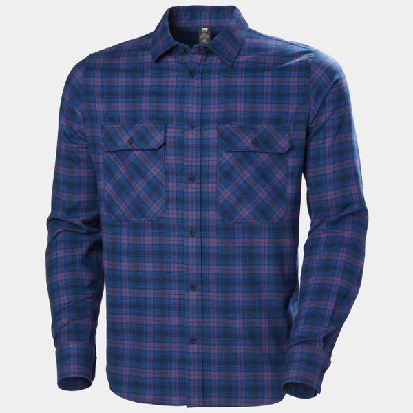 MEN'S LOKKA ORGANIC FLANNEL LS SHIRT