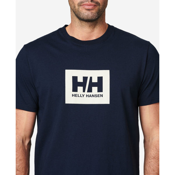 Helly Hansen HH BOX - Camiseta hombre navy - Private Sport Shop